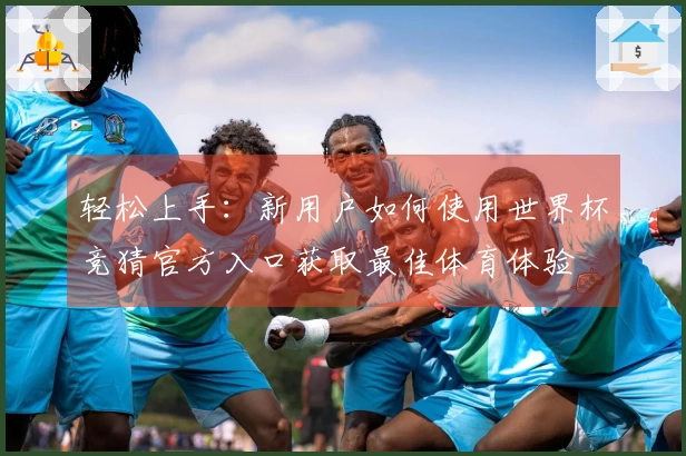 轻松上手：新用户如何使用世界杯竞猜官方入口获取最佳体育体验